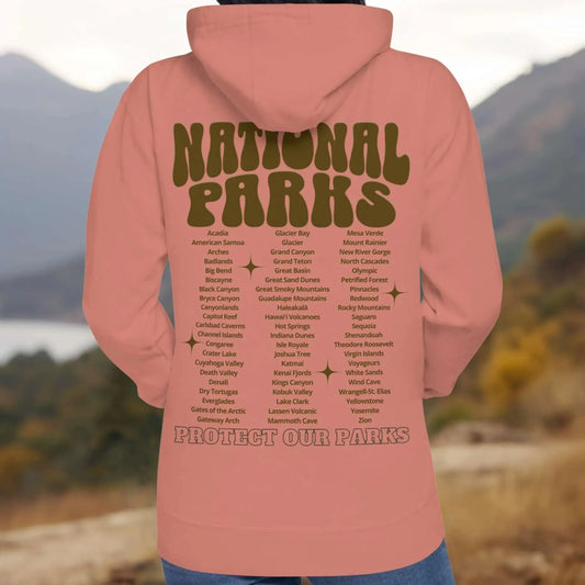 63 US National Parks Premium Hoodie - Adventure Threads Company