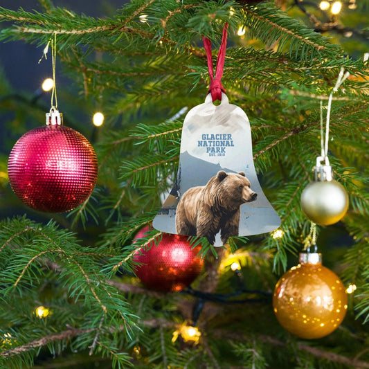 Glacier National Park Wooden Ornament - Adventure Threads Company