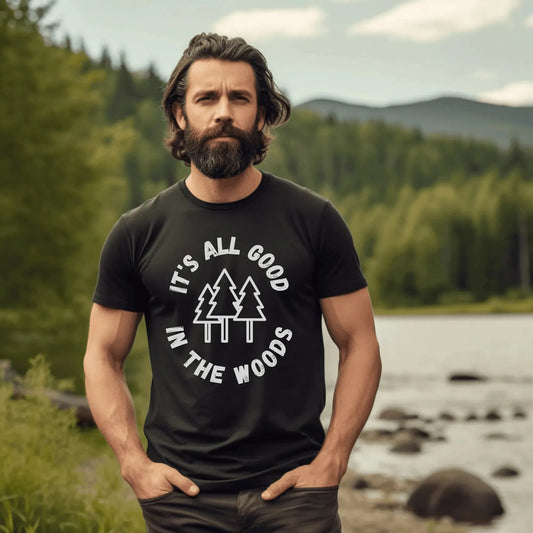 Good in the Woods T-Shirt - Adventure Threads Company