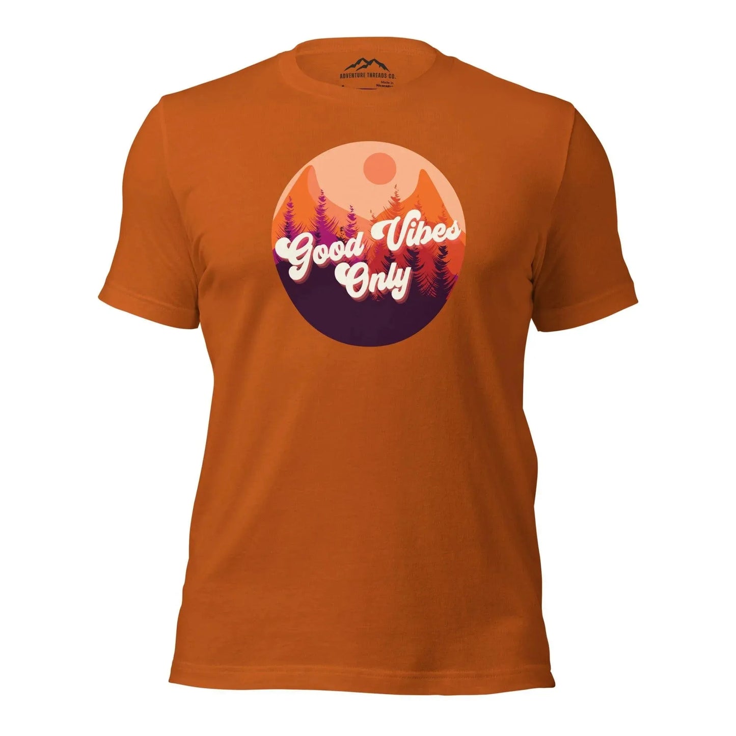 Good Vibes Only T-Shirt - Adventure Threads Company