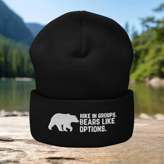 Hike in Groups Bears Like Options Beanie - Adventure Threads Company