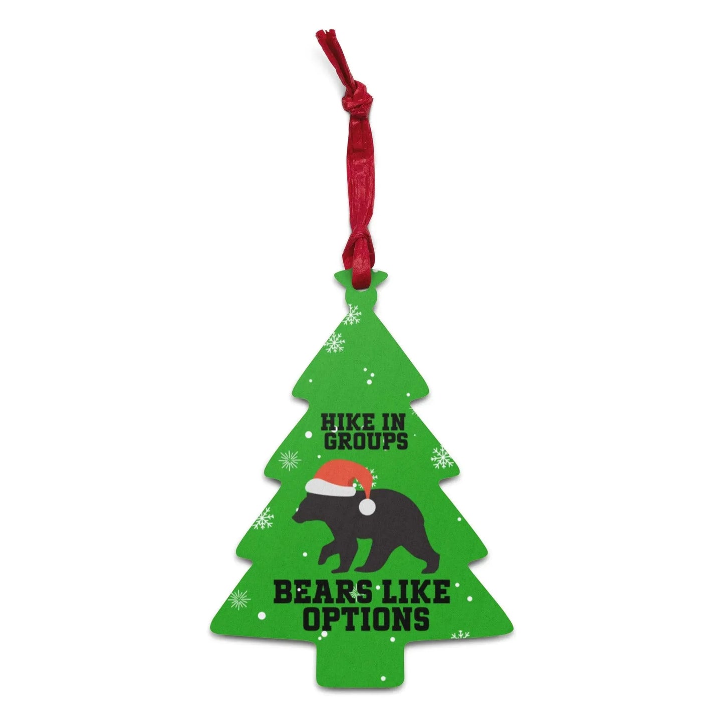 Hike in Groups Wooden Ornament - Adventure Threads Company