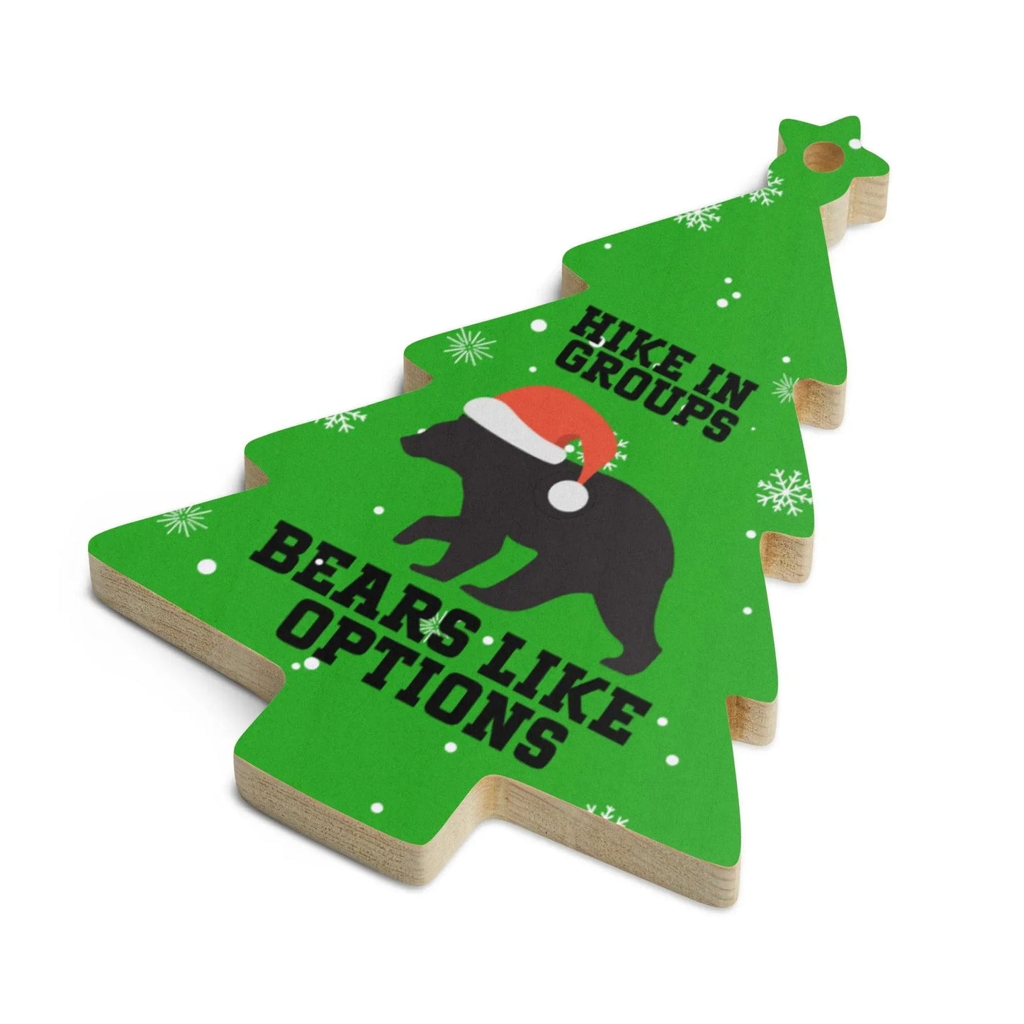 Hike in Groups Wooden Ornament - Adventure Threads Company