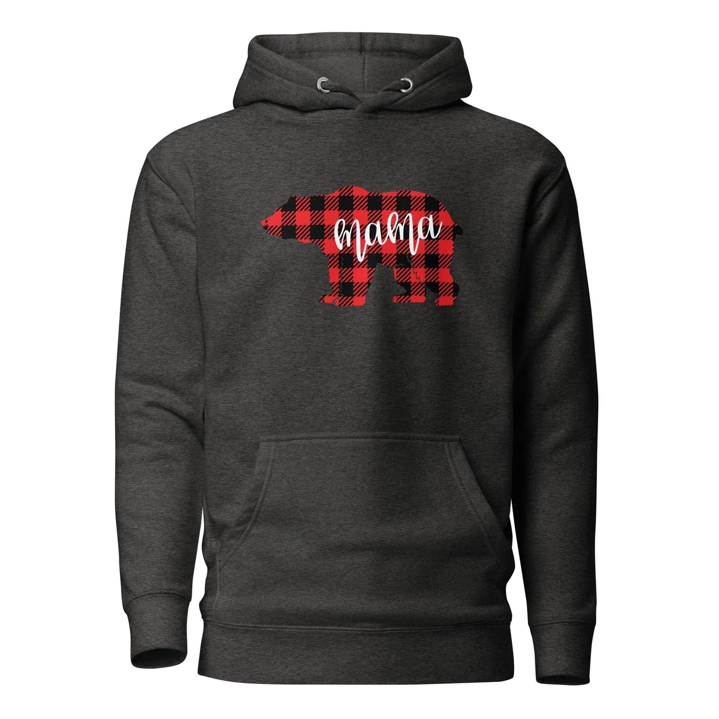 Mama Bear Plaid Hoodie - Adventure Threads Company