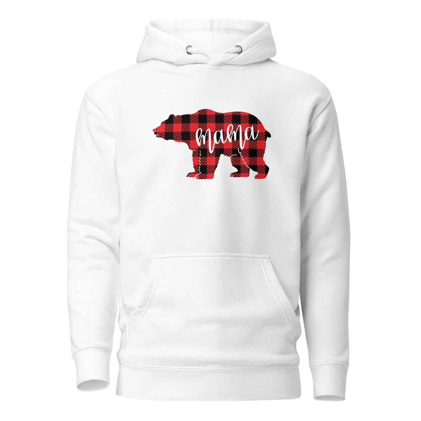 Mama Bear Plaid Hoodie - Adventure Threads Company