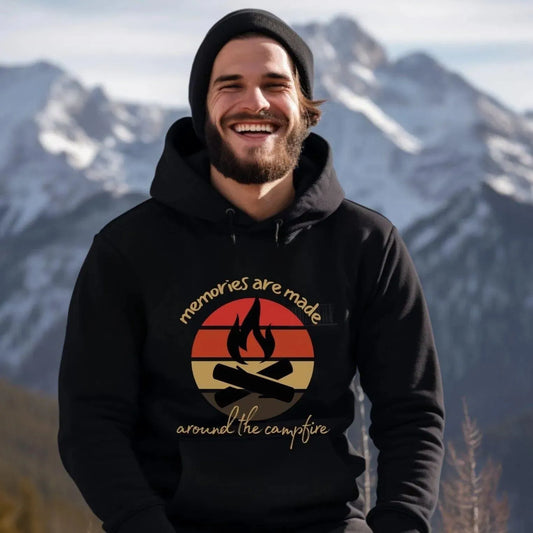 Memories are Made Around the Campfire Hoodie - Adventure Threads Company