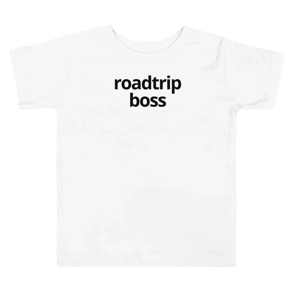 Roadtrip Boss Toddler Short Sleeve Tee - Adventure Threads Company