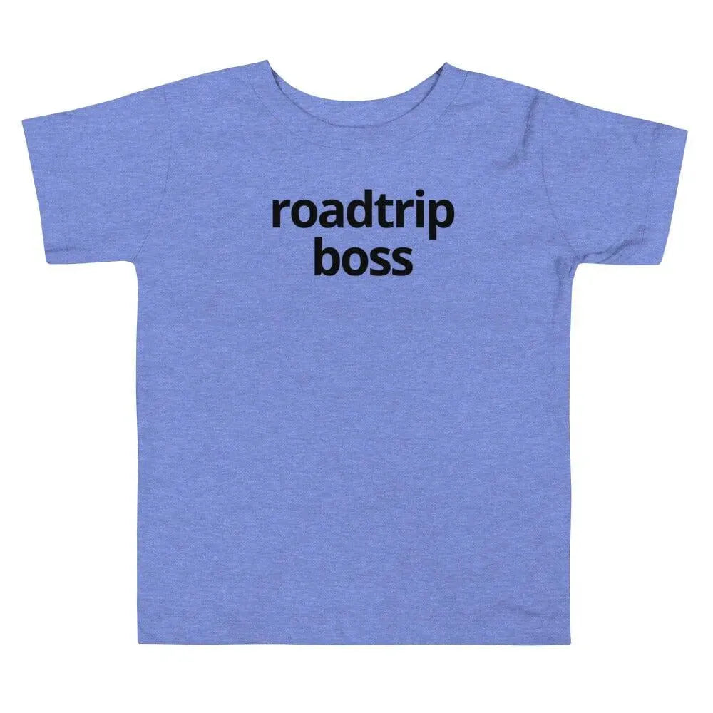 Roadtrip Boss Toddler Short Sleeve Tee - Adventure Threads Company