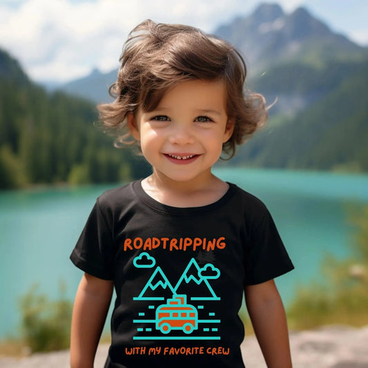 Roadtripping Toddler Short Sleeve Tee - Adventure Threads Company