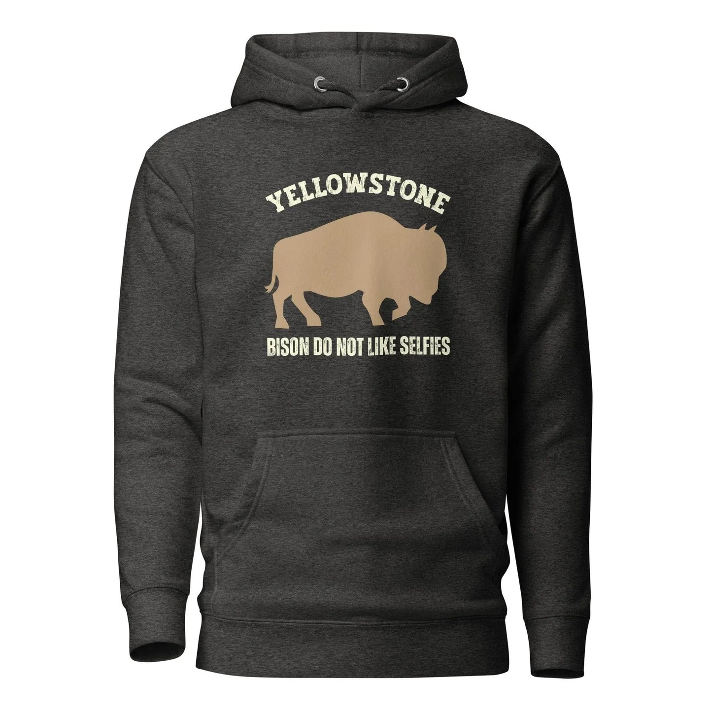 Yellowstone Bison Do Not Like Selfies Hoodie - Adventure Threads Company