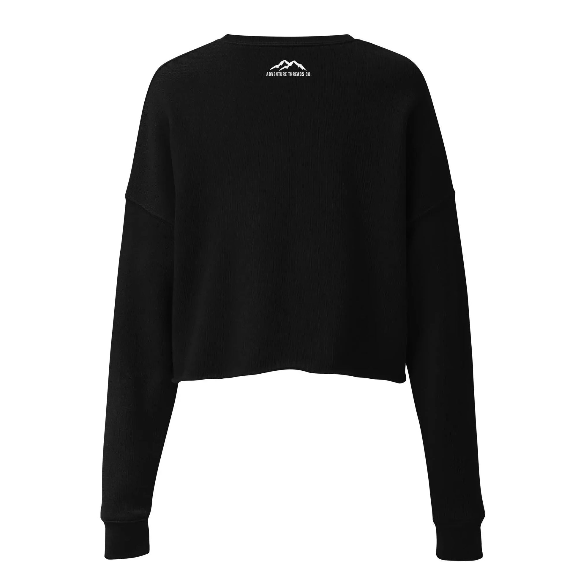 Glacier National Park Crop Sweatshirt - Adventure Threads Company