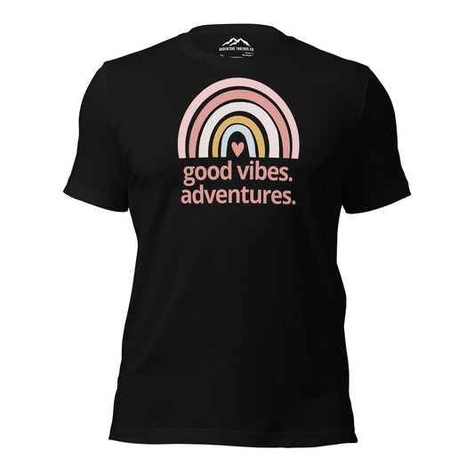 Good Vibes & Adventures T-Shirt - Adventure Threads Company