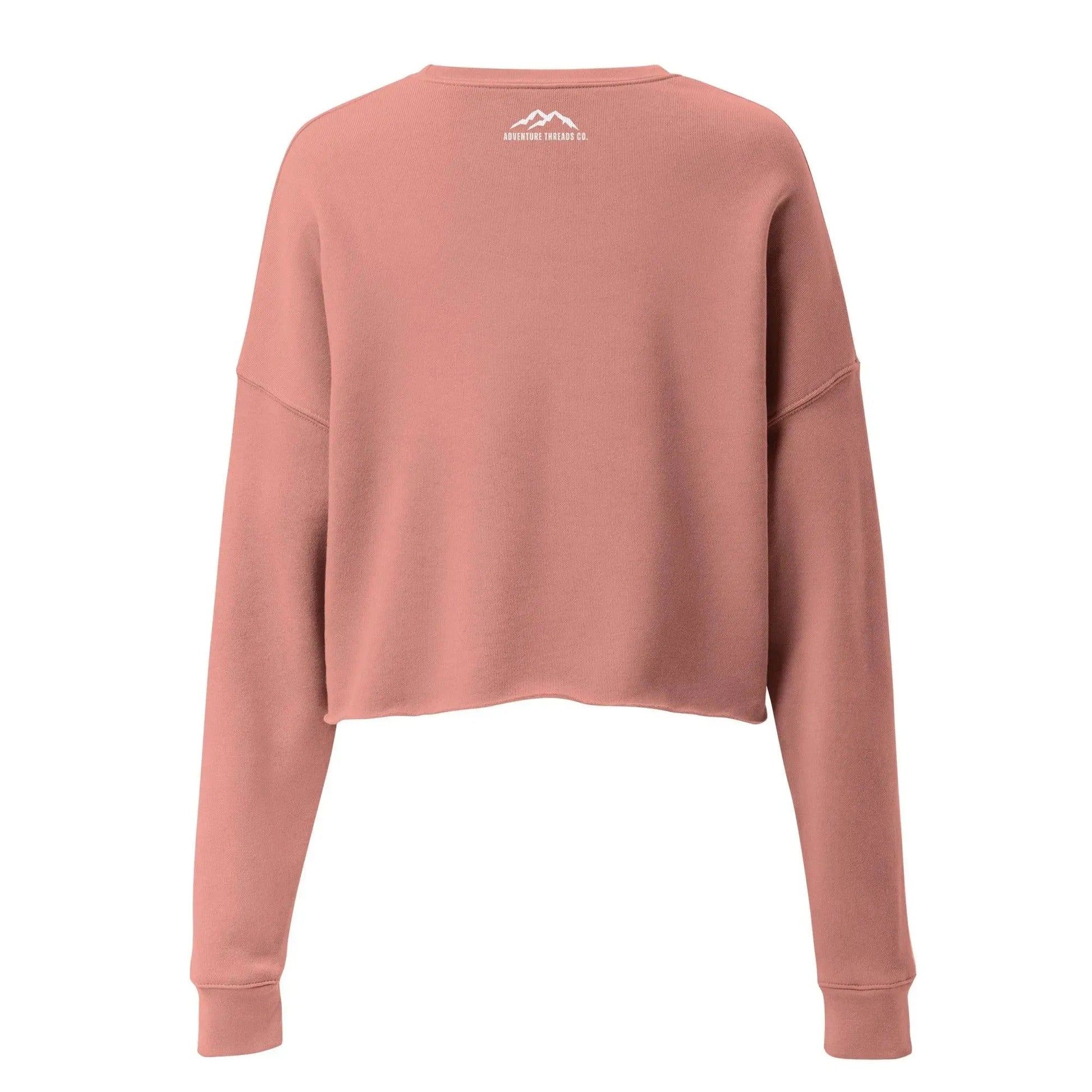 Great Smoky Mountain National Park Embroidered Crop Sweatshirt - Adventure Threads Company