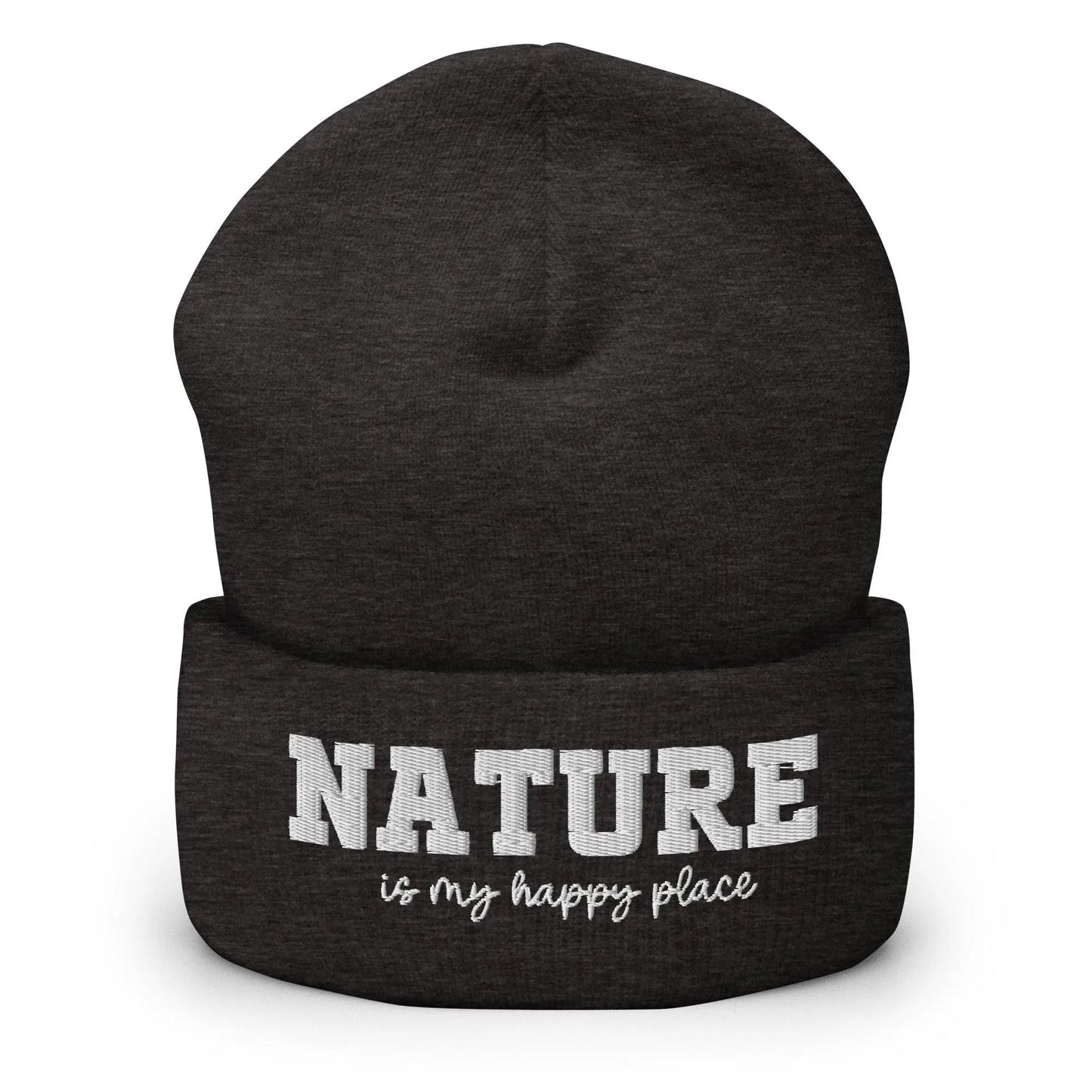 Nature is My Happy Place Beanie - Adventure Threads Company