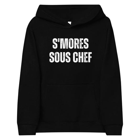 S'mores Sous Chef Kids Fleece Hoodie - Adventure Threads Company